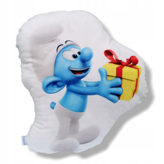 Šmolko plyšový plyšák, maskot vankúšik, Šmolkovia Zgrywus